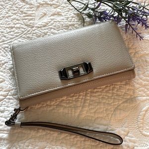 REBECCA MINKOFF Cell phone wallet with wrist strap - Excellent condition!